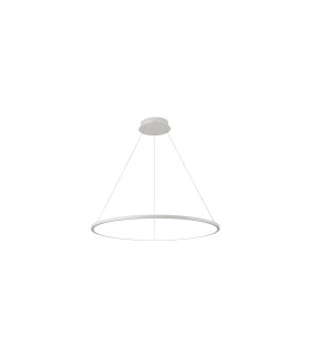 Vinola 40cm LED Pendant Ceiling Light White 3000/4000K-1