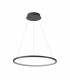 Vinola I 60cm LED Pendant Ceiling Light Black 3000/4000K-1