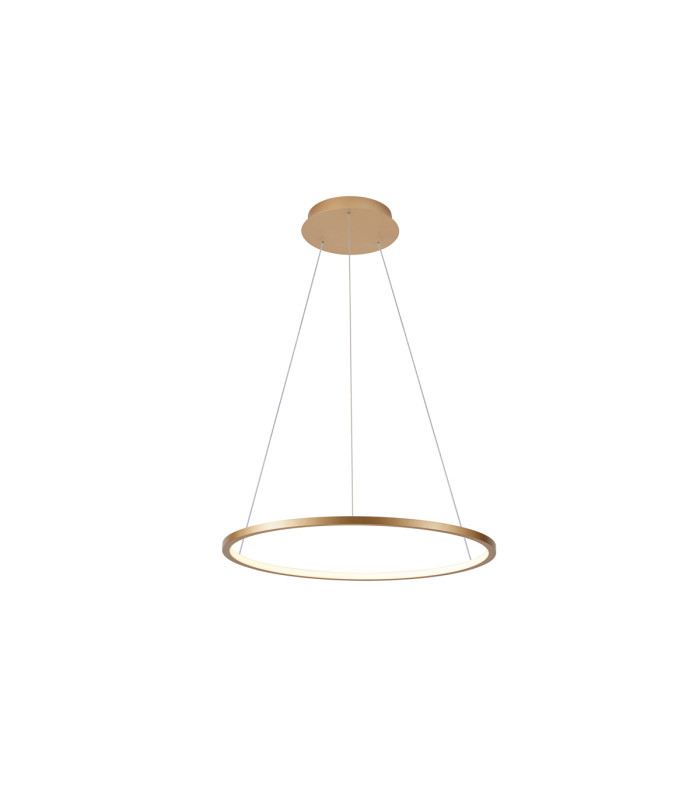 Vinola 40cm LED Pendant Ceiling Light Gold 3000/4000K-2