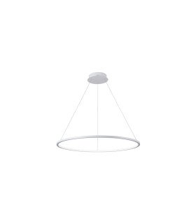 Vinola 40cm LED Pendant Ceiling Light White 3000/4000K-2