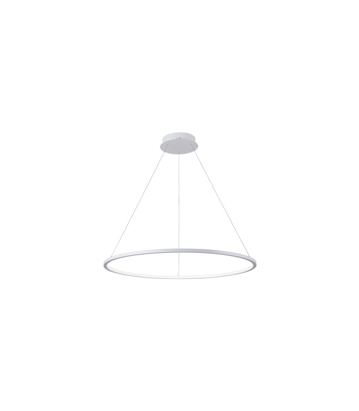 Vinola 40cm LED Pendant Ceiling Light White 3000/4000K-2