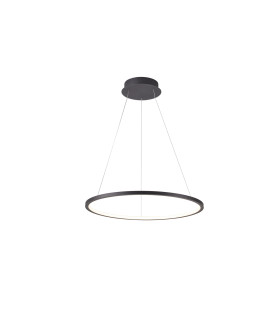 Vinola I 60cm LED Pendant Ceiling Light Black 3000/4000K-2