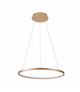 Vinola I 60cm LED Pendant Ceiling Light Gold 3000/4000K-1