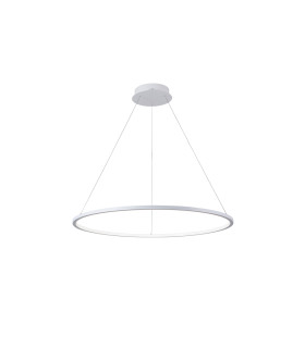 Vinola I 60cm LED Pendant Ceiling Light White 3000/4000K-2