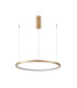 Vinola II 60cm LED Pendant Ceiling Light Gold 3000/4000K-1