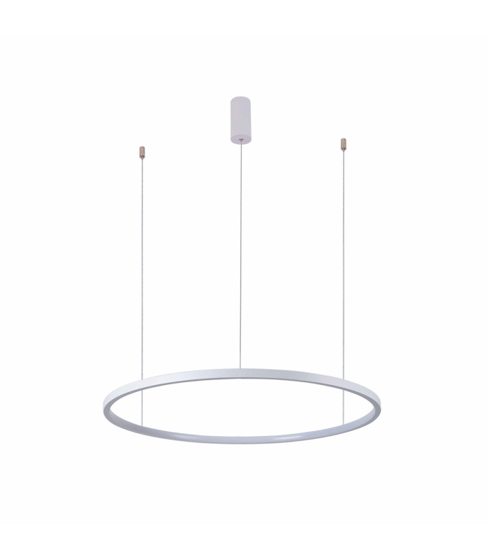 Vinola II 60cm LED Pendant Ceiling Light White 3000/4000K-1