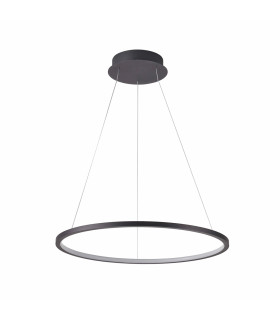 Vinola I 80cm LED Pendant Ceiling Light Black 3000/4000K-1