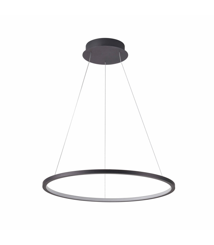 Vinola I 80cm LED Pendant Ceiling Light Black 3000/4000K-1