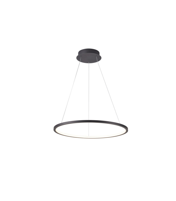 Vinola I 80cm LED Pendant Ceiling Light Black 3000/4000K-2