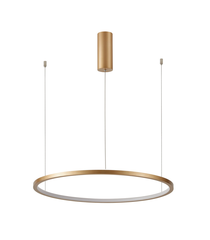 Vinola II 80cm LED Pendant Ceiling Light Gold 3000/4000K-1
