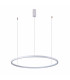 Vinola II 80cm LED Pendant Ceiling Light White 3000/4000K-1