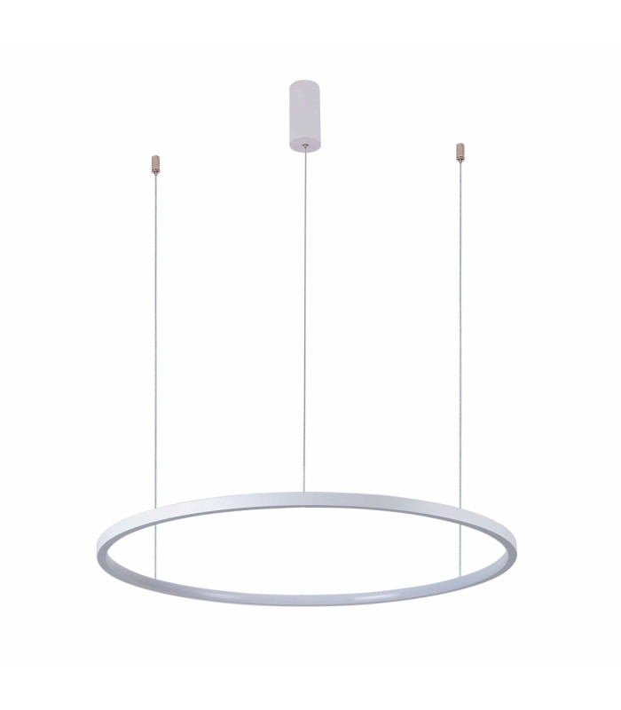 Vinola II 80cm LED Pendant Ceiling Light White 3000/4000K-1