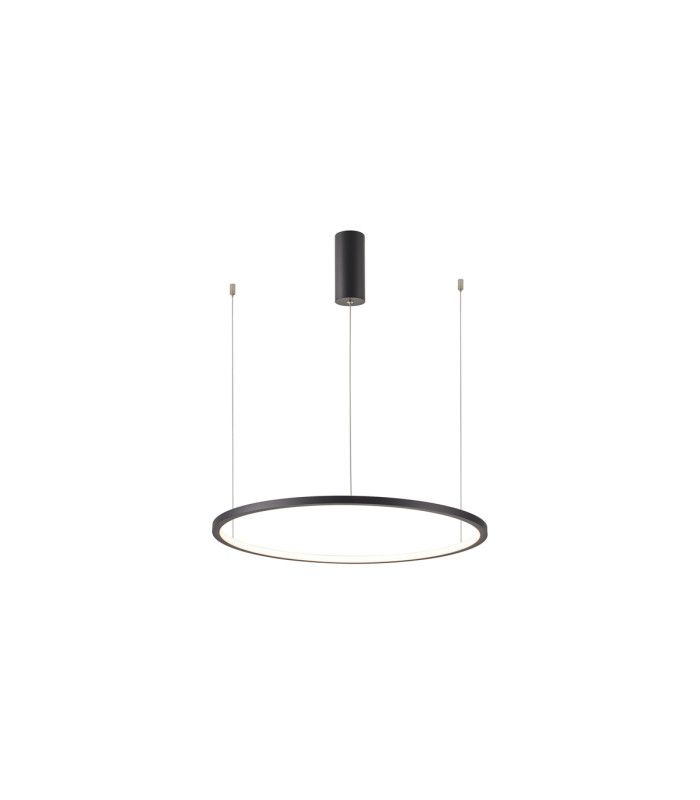 Vinola II 100cm LED Pendant Ceiling Light Black 3000/4000K-2