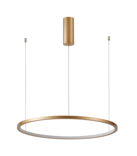 Vinola 100cm LED Pendant Ceiling Light Gold 3000/4000K-1