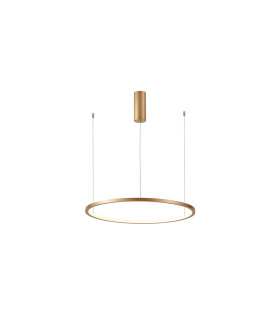 Vinola 100cm LED Pendant Ceiling Light Gold 3000/4000K-2