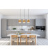 Vinoti Bar Pendant Ceiling Light Gold Amber 3xE27-5