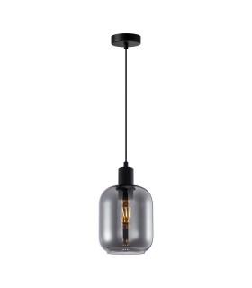 Zona Dome Pendant Ceiling Light Black-1