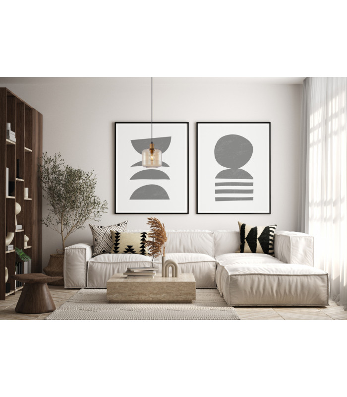 Zona Dome Pendant Ceiling Light Gold-5