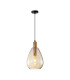 Zulo Teardrop Dome Pendant Ceiling Light Brass-1