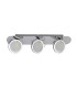 Alessio LED Semi Flush Ceiling Light Chrome 3000K Warm White 3xLED-1