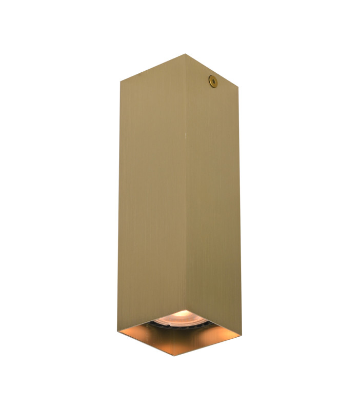 Ander 17cm Surface Mounted Downlight Black Brass-1