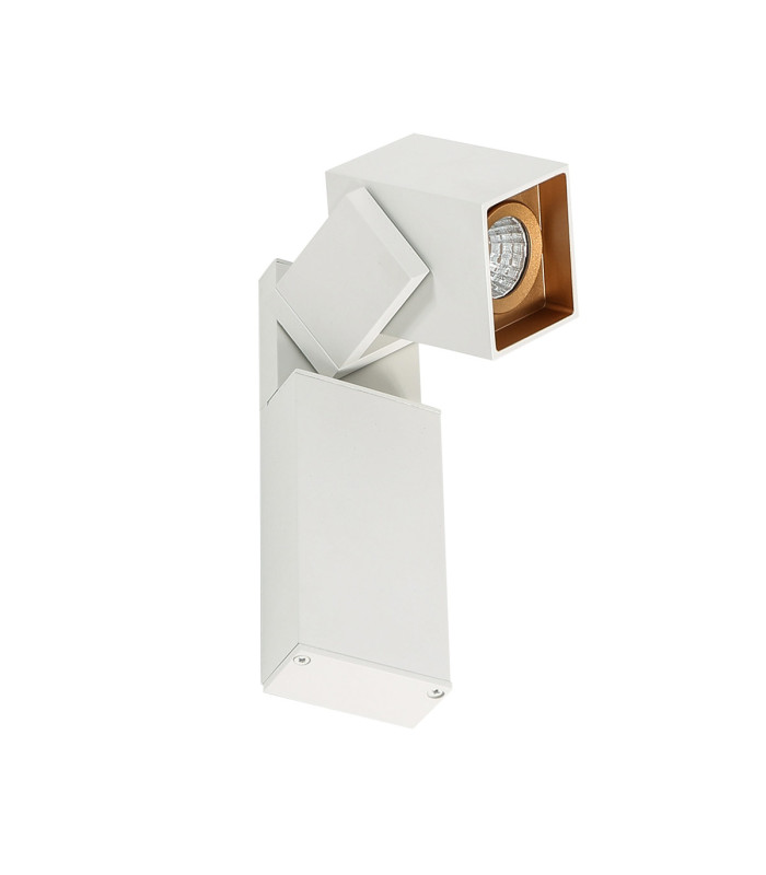 Aravena White Gold 3000K Reading Wall Light White Gold 3000K Warm White-1