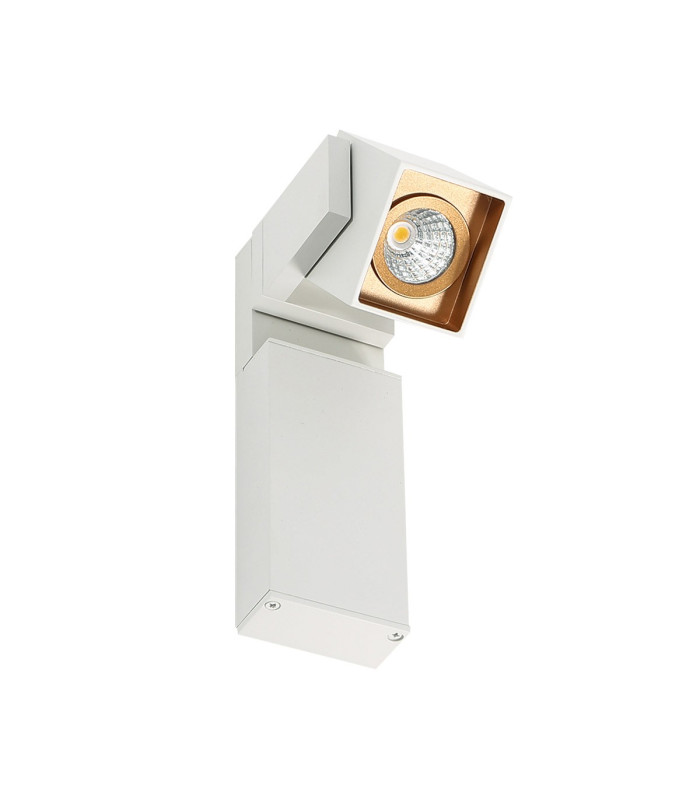 Aravena White Gold 3000K Reading Wall Light White Gold 3000K Warm White-2
