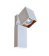 Aravena White Gold 4000K Reading Wall Light White Gold 4000K Neutral White-1