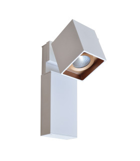 Aravena White Gold 4000K Reading Wall Light White Gold 4000K Neutral White-1