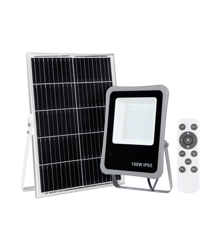 Bares 100W Outdoor Lighting Grey 4000K Neutral White IP65-1