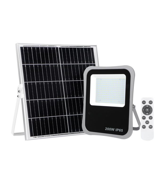 Bares 200W Outdoor Lighting Grey 4000K Neutral White IP65-1
