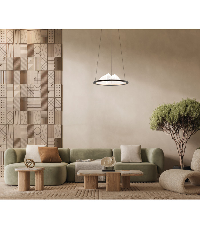 Baret LED Pendant Ceiling Light Coffee 3000K Warm White-5