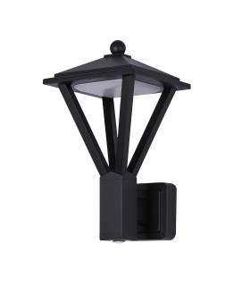 Bons Outdoor Wall Lantern Black 3000K Warm White IP54-1