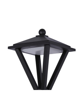 Bons Outdoor Wall Lantern Black 3000K Warm White IP54-2