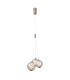 Butero Cluster Pendant Ceiling Light Gold 3000K Warm White 3xLED-1