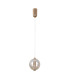 Butero 15cm Globe Pendant Ceiling Light Gold 3000K Warm White-2