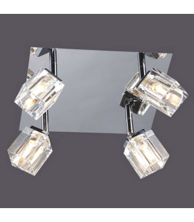 Crt Ceiling Spotlight Clusters Chrome 4xG9-1