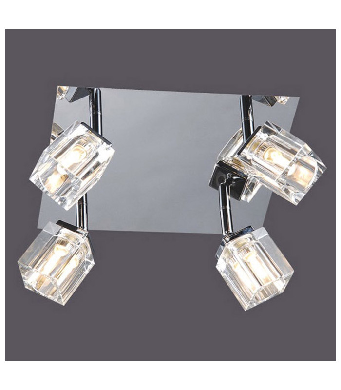 Crt Ceiling Spotlight Clusters Chrome 4xG9-1