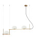 Kernio Bar Pendant Ceiling Light Brass 3xG9-1