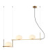 Kernio Bar Pendant Ceiling Light Brass 3xG9-4