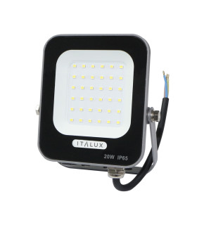 Korta 20W Outdoor Flood Light Grey 4000K Neutral White IP65-1
