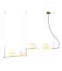 Kernio Bar Pendant Ceiling Light Brass 4xG9-4