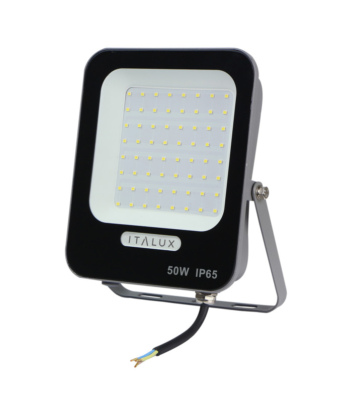 Korta 50W Outdoor Flood Light Grey 4000K Neutral White IP65-1