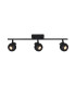 Lafin Ceiling Spotlight Bar Black 3xGU10-1