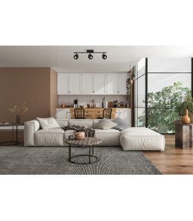 Lafin Ceiling Spotlight Bar Black 3xGU10-5