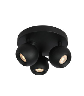 Lafin Ceiling Spotlight Clusters Black 3xGU10-1
