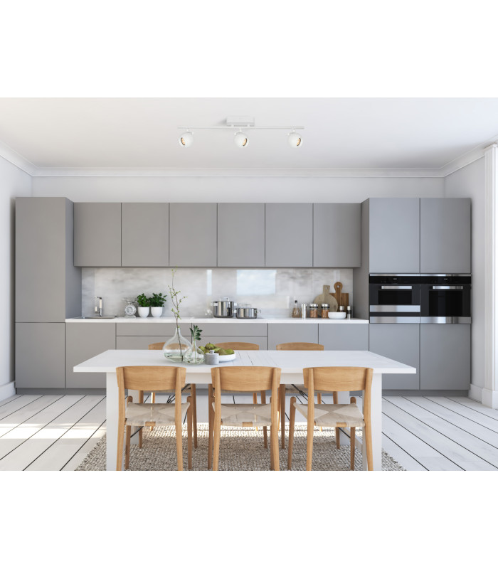 Lafin Ceiling Spotlight Bar White 3xGU10-5