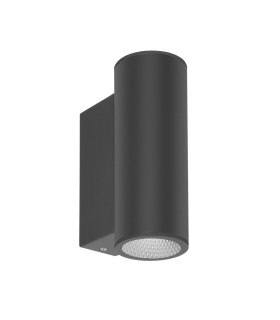 Lenta 10W Outdoor Wall Down Lamp Black 4000K Neutral White IP54-1