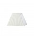 Square Pleated Fabric Shade White 150, 300mm x 225mm - 1