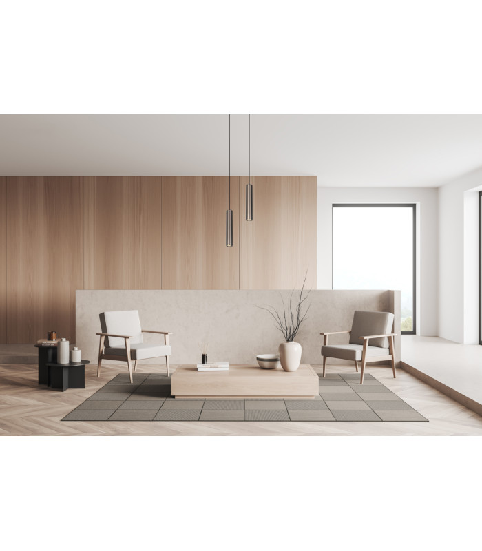 Lopus Slim Pendant Ceiling Light Brown-5